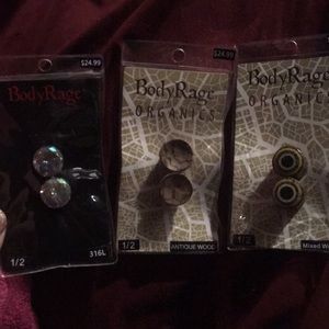 1/2 inch new !!! Ear plugs